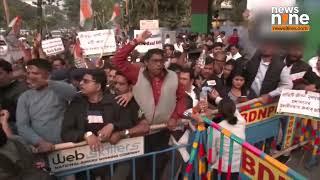 Congress Workers Protest in Kolkata Over Pregnant Woman's Death Due to Alleged Medical Negligence