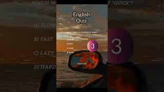 Easy English quiz part 7 #shorts #quiz #engquiz #english #quiztime #quizzes #viralshorts #viralvideo