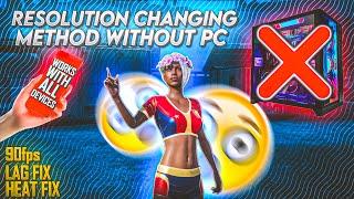 How to change resolution of sharp aquos r2 without pc | Change Aquos R2 resolution with otg|