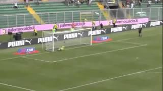 Fabrizio Miccoli Incredible Goal  forty yard volley for Palermo September 30 YouTube