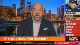 PTI | Mike McCarthy is exactly what Caleb Williams needs - Michael Wilbon on Bears want HC Cowboys