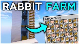 The EASIEST Rabbit Farm in Minecraft Java 1.21 (Tutorial)