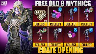 Got Free Mythic Outfit | Free Best Crate Opening Ever | Free Rewards For Everyone |PUBGM