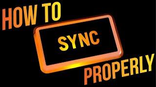 HOW TO USE SYNC PROPERLY | HUGE BPM TRANSITIONS