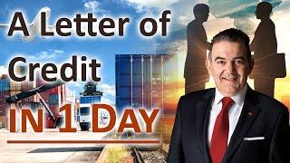 How to open a Letter of Credit in 1 Day with Swiss Banks