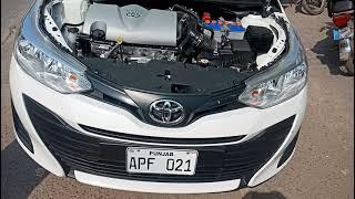 Toyota Yaris Chassis & Engine Number Loction