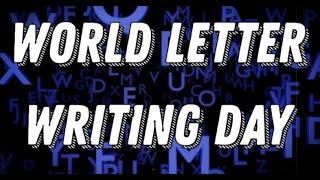 World Letter Writing Day (September 1) - Activities and Why We Love and Celebrate