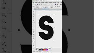 simple tips how to draw abstract s logo