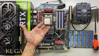 intel Core i7 920 ASUS RAMPAGE II EXTREME Cooler Master V8 GTX950 LIAN LI Gaming PC Build
