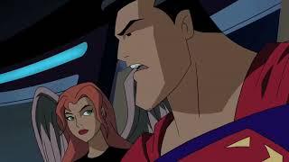 Justice League Unlimited: Cadmus and the League hold a meeting