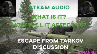 Steam Audio, What is it?  How will it affect us? | Escape From Tarkov Discussion #2