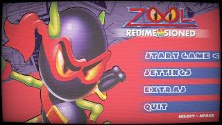 Zool Redimensioned full gameplay