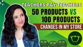  MY FIRST 50 TpT Products VS My First 100 → What's *selling* in my Teachers Pay Teachers Store