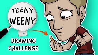 TEENY WEENY PENCILS - Epic Drawing Challenge!