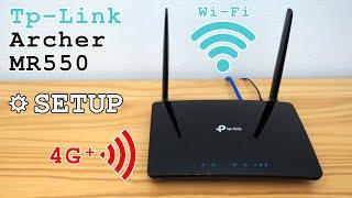 TP-Link MR550 4G+ Router Wi-Fi Dual Band • Unboxing, installation, configuration and test