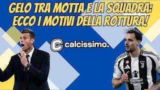 #Juve, gelo tra #ThiagoMotta e i giocatori: ecco come si è arrivati alla rottura!