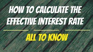 How to Calculate Nominal Interest Rate With Formula