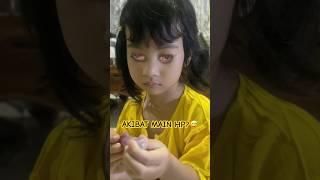 PRANK DARLEEN MATA ANEH KEBANYAKAN MAIN HP!! #viralvideo #trending