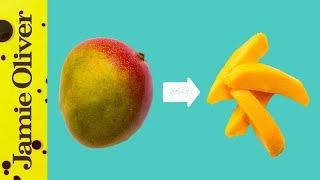 How To Prepare a Mango | Jamie’s 1 Minute Tips