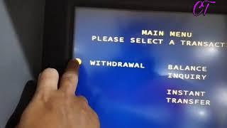 Instapay Card Cash out from May Bank ATM Machine by Burmese Language