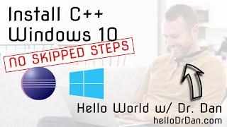 C++11 (gcc/g++ using MinGW64) in Eclipse - Installation on Windows 10 + First Program