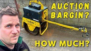 I Bid Blind on a Bomag Roller at Auction - This is What We Got!