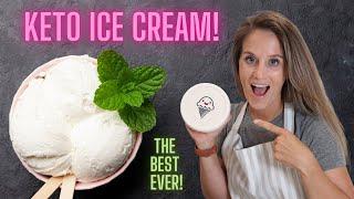 Keto ICE CREAM! Soft Serve! The base to make ANY flavor you like!