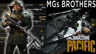 MG 34 & MG 42 "REALISM" on Warzone Pacific Rebirth Island Resurgence PS5 Gameplay 2x WINs