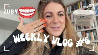 NOVÉ ZUBY?!  Weekly VLOG #6 trénink, bělení, rovnátka, malování ︎