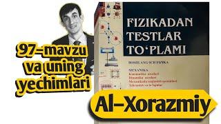 97–mavzu va uning yechimlari | Zaryadlangan kondensator energiyasi | Uzoqov fizika to'plam