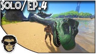 ARK Survival Evolved/Solo - EP 4 - Imblanzim un T-Rex - Gameplay - Romana