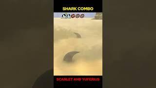 Shark Combo Scarlet and Yuferius  #eiyudenchronicle #eiyuden #jrpggamer #gameplay