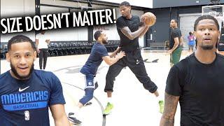 1v1 Cam Reddish & 2023 NBA Draft Prospect Markquis Nowell SIZE DOESN'T MATTER!