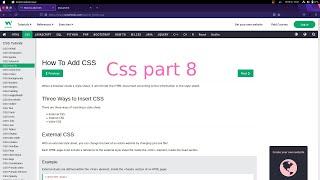 Inline CSS and Internal CSS