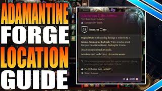Where To Find Adamantine Forge And How To Use In Baldur's Gate 3
