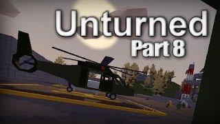 Volk Military Base (HELICOPTER FIND) | Unturned (Russia)