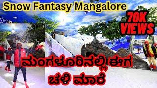 Coastal Karnataka's first Snow park is here ' Snow Fantasy ' is now open at Mangalore.
