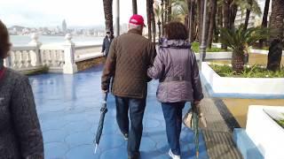 Benidorm Promenade after storm Gloria