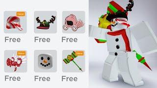 HURRY! GET NEW FREE CHRISTMAS EVENT ITEMS IN ROBLOX! 