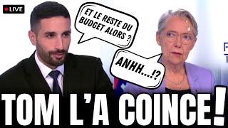 🟥 Tom Benoit COINCE Élisabeth Borne : Elle CRAQUE en Direct !