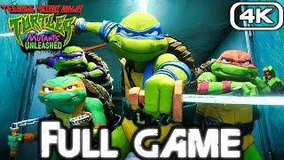 TEENAGE NINJA MUTANT TURTLES MUTANTS UNLEASHED Gameplay Walkthrough FULL GAME (4K 60FPS)