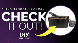 This is the ULTIMATE Stock Tank Cold Plunge | Overview & Details of the New DIY Cold Plunge