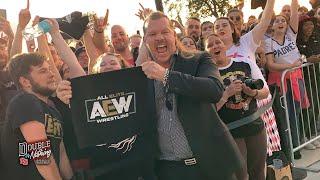 CHRIS JERICHO DEBUTS - AEW'S HISTORY MAKING DOUBLE OR NOTHING RALLY