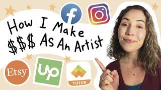 How I Make Money As An Artist  Income Streams for 2022