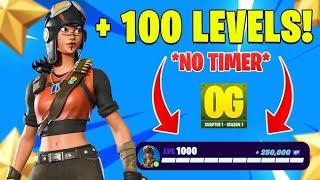 BEST NO TIMER OG CHAPTER 6 Fortnite XP GLITCH Map to LEVEL UP FAST on Chapter 6! NO TIMER