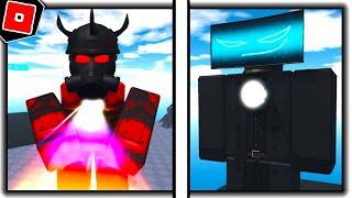 How to become TITAN COMPUTERMAN MORPH and MORE in TOILET ROLEPLAY - Roblox