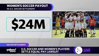 U.S. Soccer and women's national team players settle equal pay lawsuit for $24 million