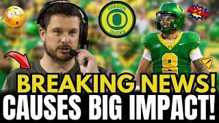 UNPRECEDENTED BOMBSHELL:OREGON DUCKS ANNOUNCES RIGHT NOW! SURPRISING THIS!NEWS OREGON DUCKS FOOTBALL