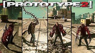 Prototype 2 All Skins And Weapons & ultimate abilities