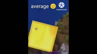 noob vs average vs pro parkour Minecraft #minecraft #shorts #parkour